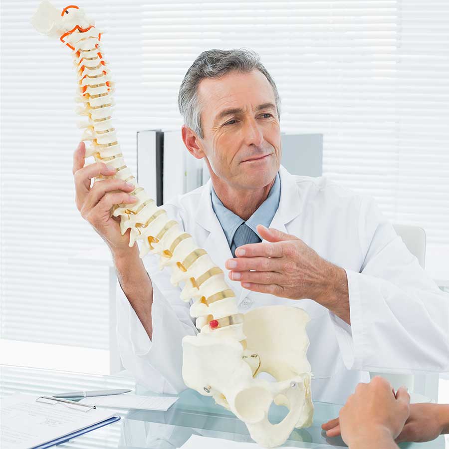 Doctor With Spine